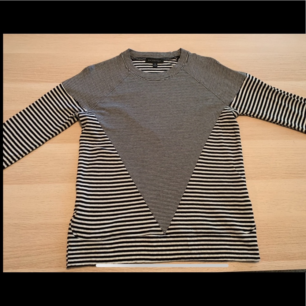 Mm couture top. Size Medium. Striped.
